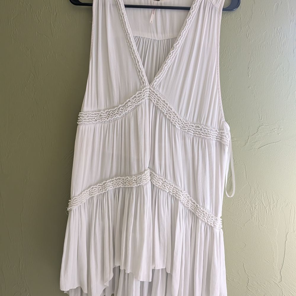 Free People White Swim Coverup